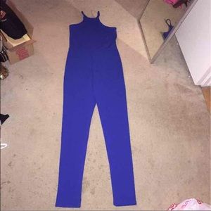 Cobalt blue jumpsuit