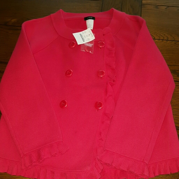 J.Crew Red Sweater