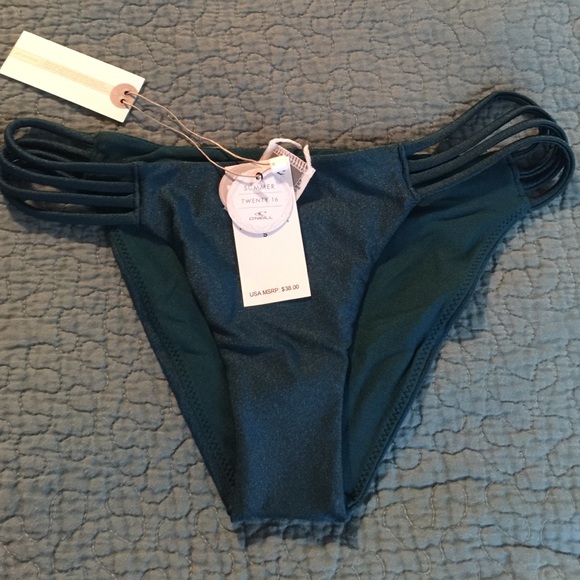 O'neill Lux Solids Strappy Bottom- New