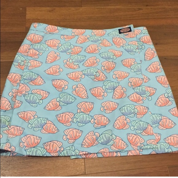 Vineyard Vines Fish Wrap Skirt