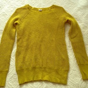 J Crew waffle knit sweater