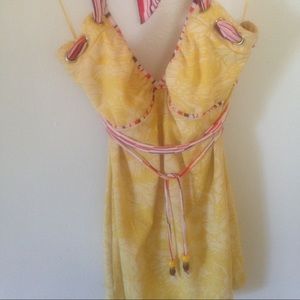 Guess Jeans halter top, junior size lg