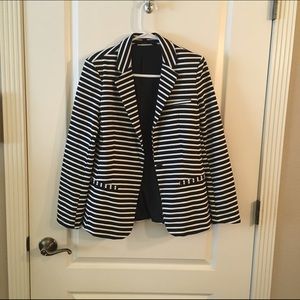 Striped blazer