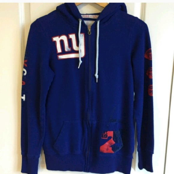 VICTORIA SECERT PINK GIANTS SWEATER