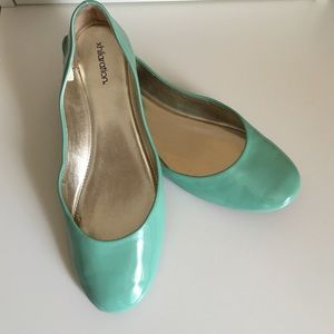 Target Xhilaration Teal Flats Size 7
