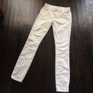 C Wonder White Skinny Cords | 26