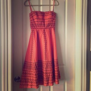 Beautiful pink/coral BCBG dress