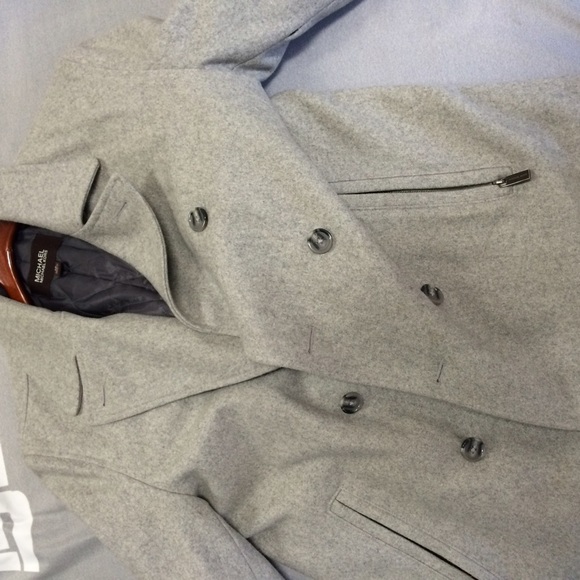 Mint condition grey Michael Kors men's coat.
