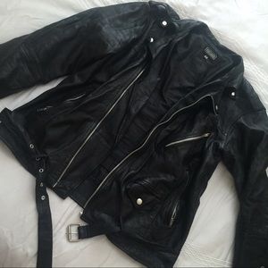 Danish Black leather Episode jacket