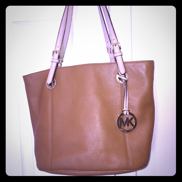 PRICE REDUCED! - Michael Kors Leather Tote Bag -