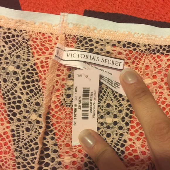 ❗1 Last L❗️VS Pink Lace Shortie Minishort Panties - Picture 3 of 4