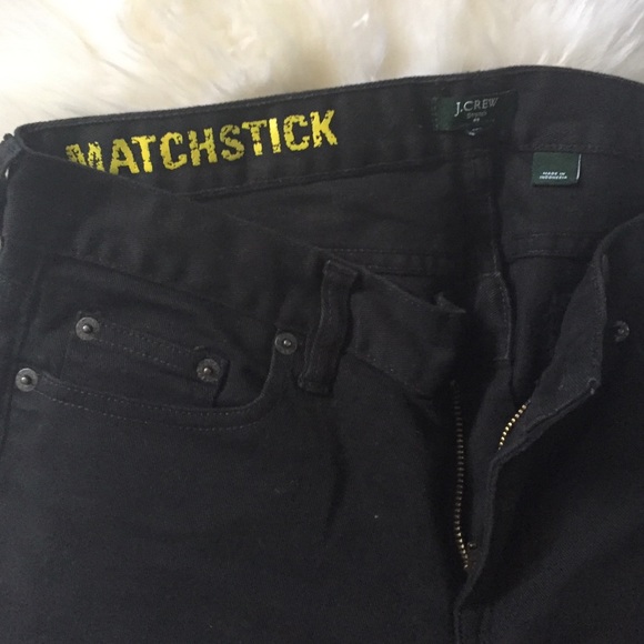 J. Crew boot cut black jeans - Picture 2 of 4