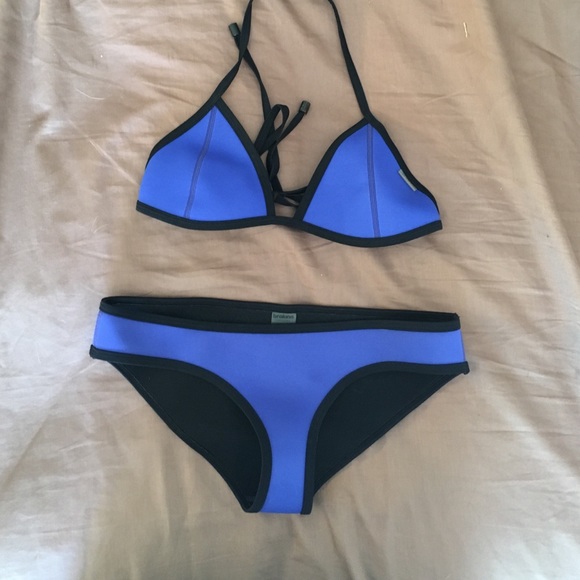 TRIANGL DUPE BLUE BIKINI