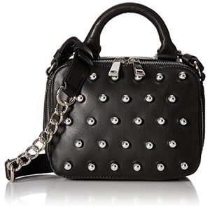 French Connection Vinny Black Crossbody Handbag.