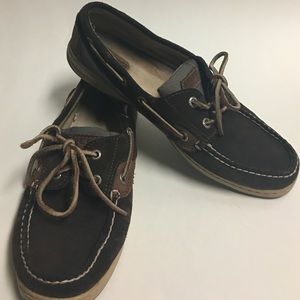 Sperry Dark Brown Leather Shoes