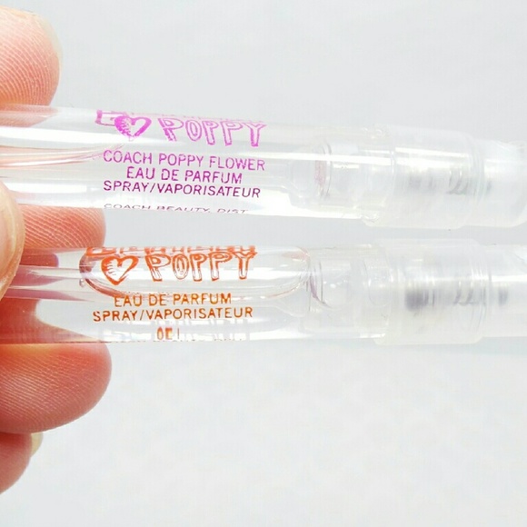 2 Coach Poppy Perfume Mini Sample Fragrance MINI Spray SAMPLES MINI SIZE - Picture 3 of 4
