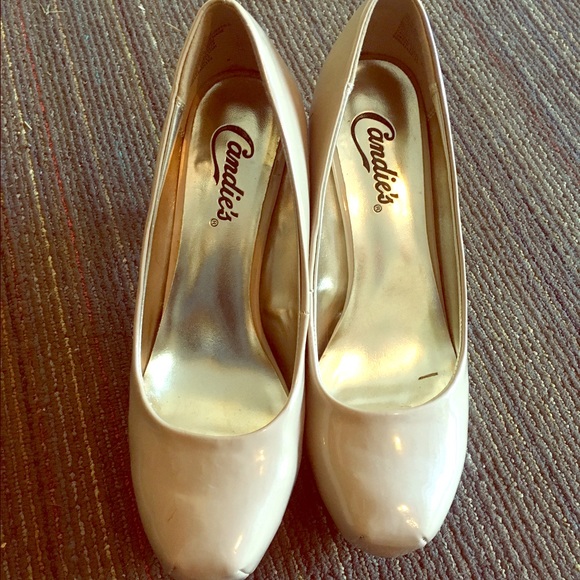 Candies beige heels