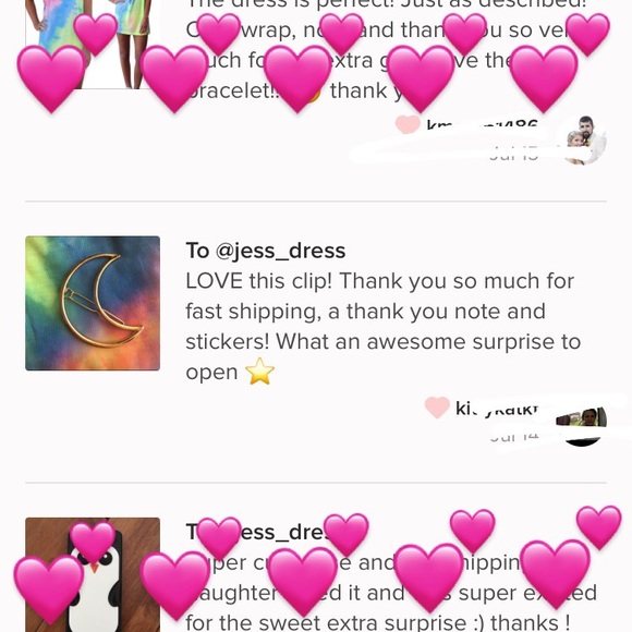 🎉3/$20 Gold Tone Crescent Moon Hair Clip - Picture 5 of 5