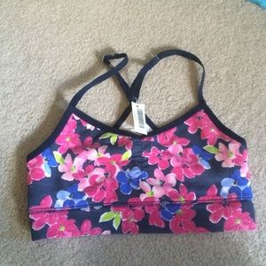 Gilly Hicks floral sports bra