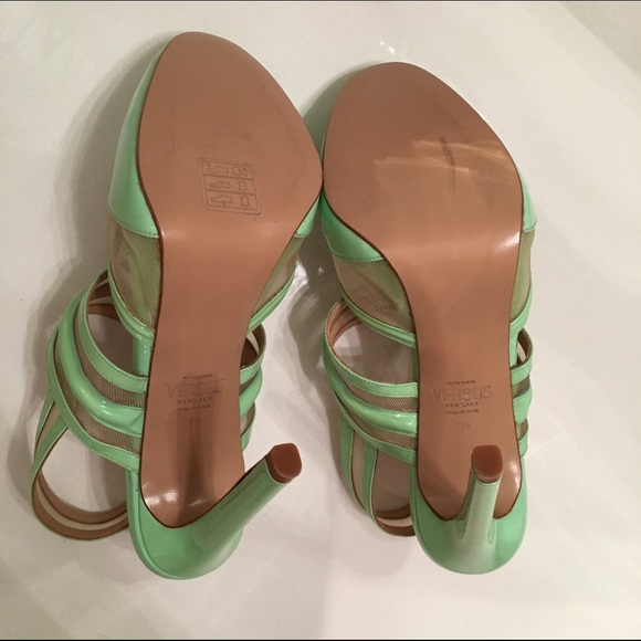 Versus by Versace mint slingback pumps - Picture 3 of 4