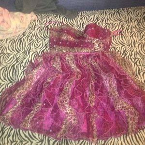 A homecoming dress