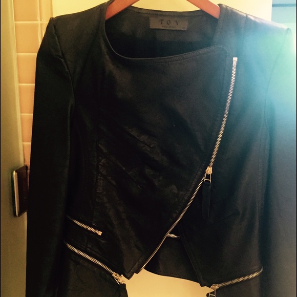 Gorgeous unique genuine leather motorcycle jacket