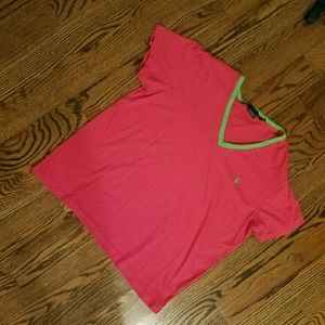 Polo Vneck tshirt size XL