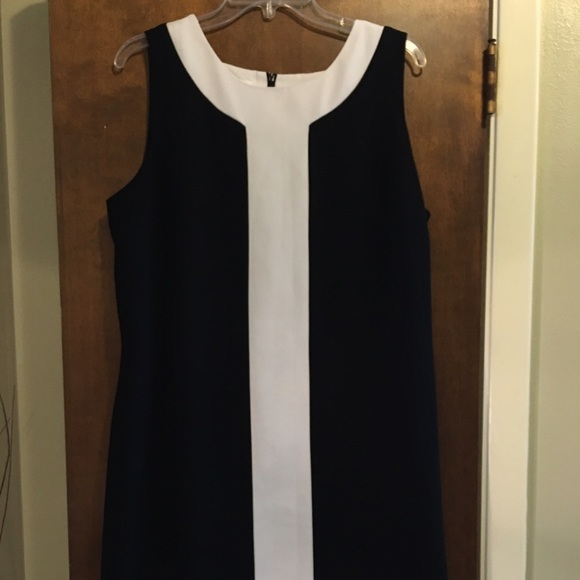 Black and white dress