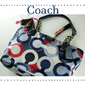 ***NEW LISTING****Coach Op Art Juliette Satchel