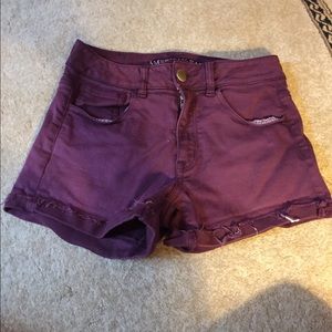 AE High Rise Shorts