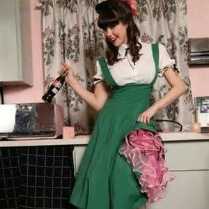 Bettie Page Suspender Skirt