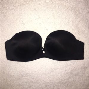 Black Bombshell Strapless 32B