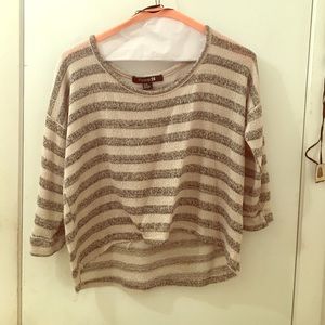 Long sleeve crop top