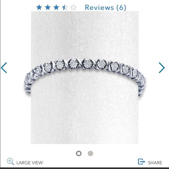 Kays diamond cut bracelet