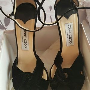 Jimmy Choo Sandals - showed my tan ones so you can see the sandal better