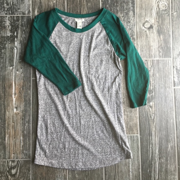 Raglan grey/green