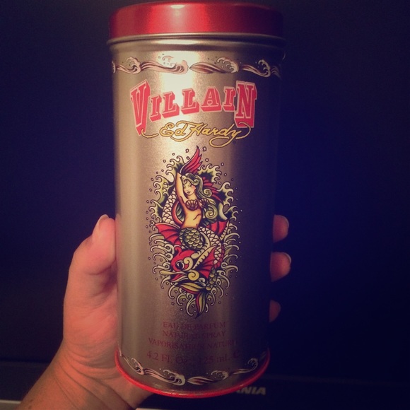 Ed Hardy Perfume WITH original tin!