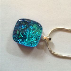 Beautiful glass necklace