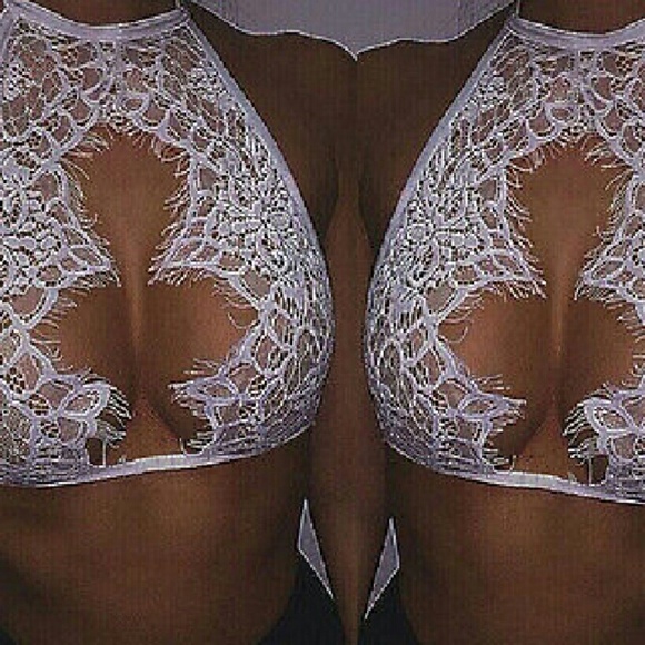 🔥Just in 👿 sheer lace bralette - Picture 2 of 3