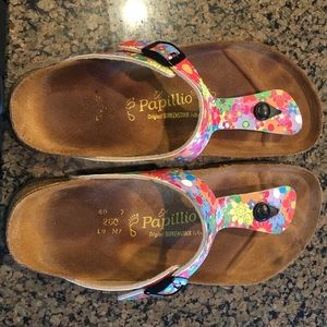 Birkenstock Papillo multicolored flower sandals