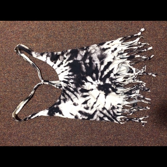 Topshop fringe crop