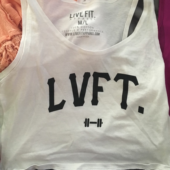 LVFT crop top used once