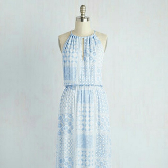 Light blue Maxi dress from Modcloth