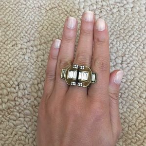 Lia Sophia Red Carpet Collection Ring Sz 7
