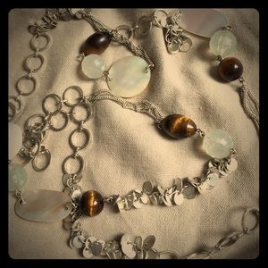 Long beaded necklace
