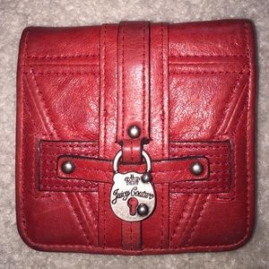 Juicy Couture Red Leather Wallet