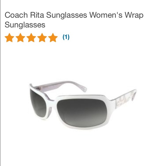 Coach "Rita" Wrap Sunglasses -previously loved😎