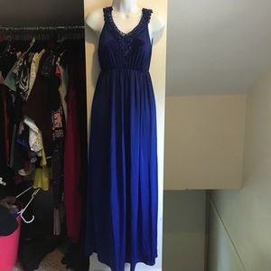 👗SALE! 3/$25!👗Royal Blue Maxi Dress