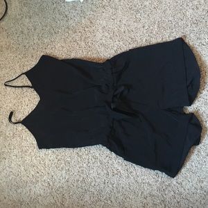 J Crew Black Romper