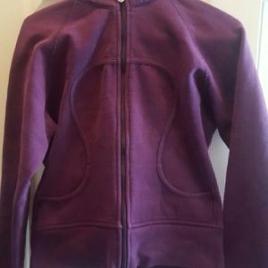 Lululemon Scuba Zip-up Hoodie, Purple